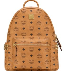 MCM Stark 32 Visetos Canvas Backpack- NEW